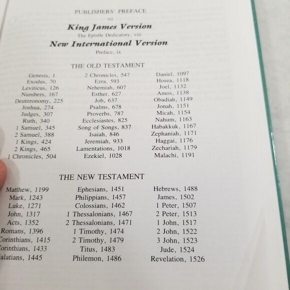 Parallel bible New International and King James version hardcover book Zondervan - Picture 8 of 11